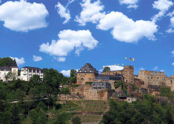 Hotel Schloss Rheinfels Sankt Goar Exterior foto